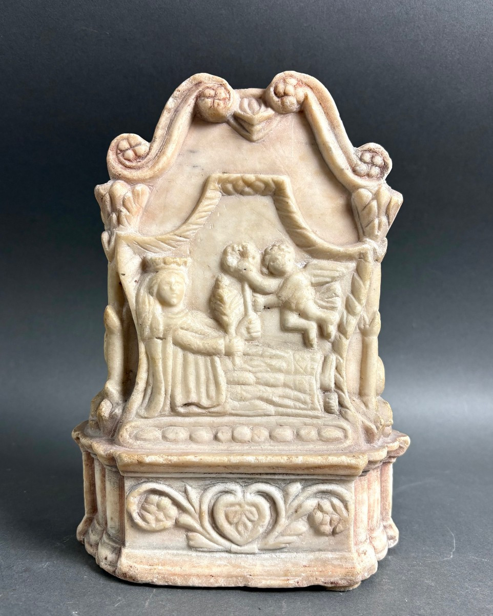 Candoglia Marble Renaissance Plaque, Lombardy, Early 16th Century