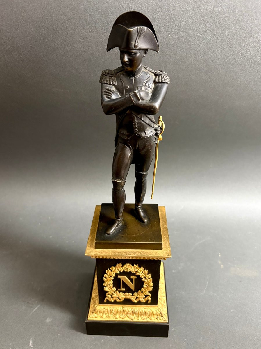 Napoleon Bonaparte Library Bronze Sculpture First Empire -photo-2