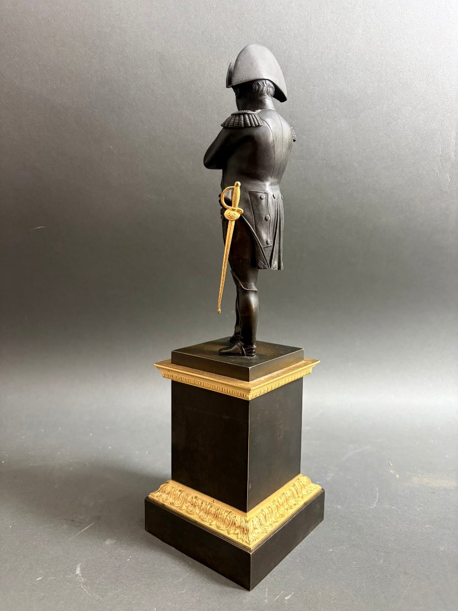 Napoleon Bonaparte Library Bronze Sculpture First Empire -photo-4