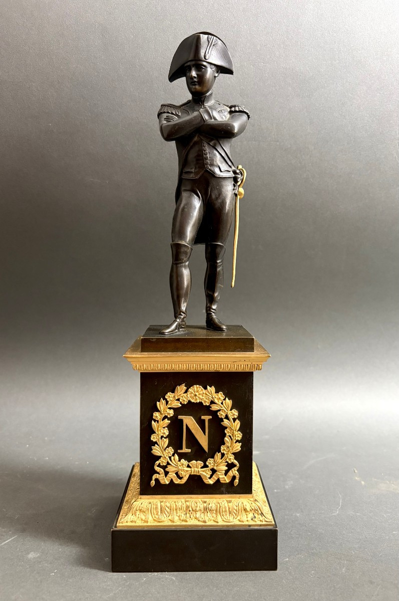 Napoleon Bonaparte Library Bronze Sculpture First Empire 