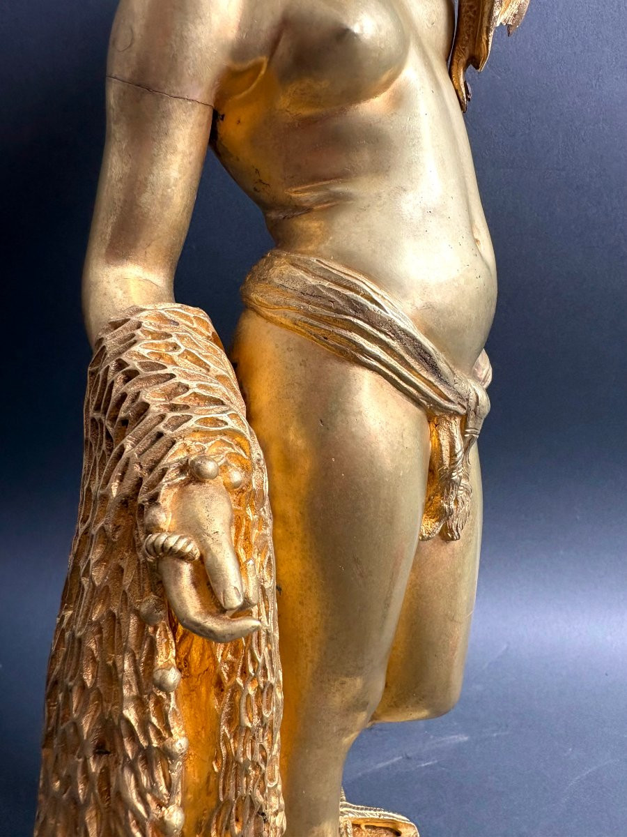 19th Large Gilt Bronze Sculpture In The Style Of Carpeaux-photo-6