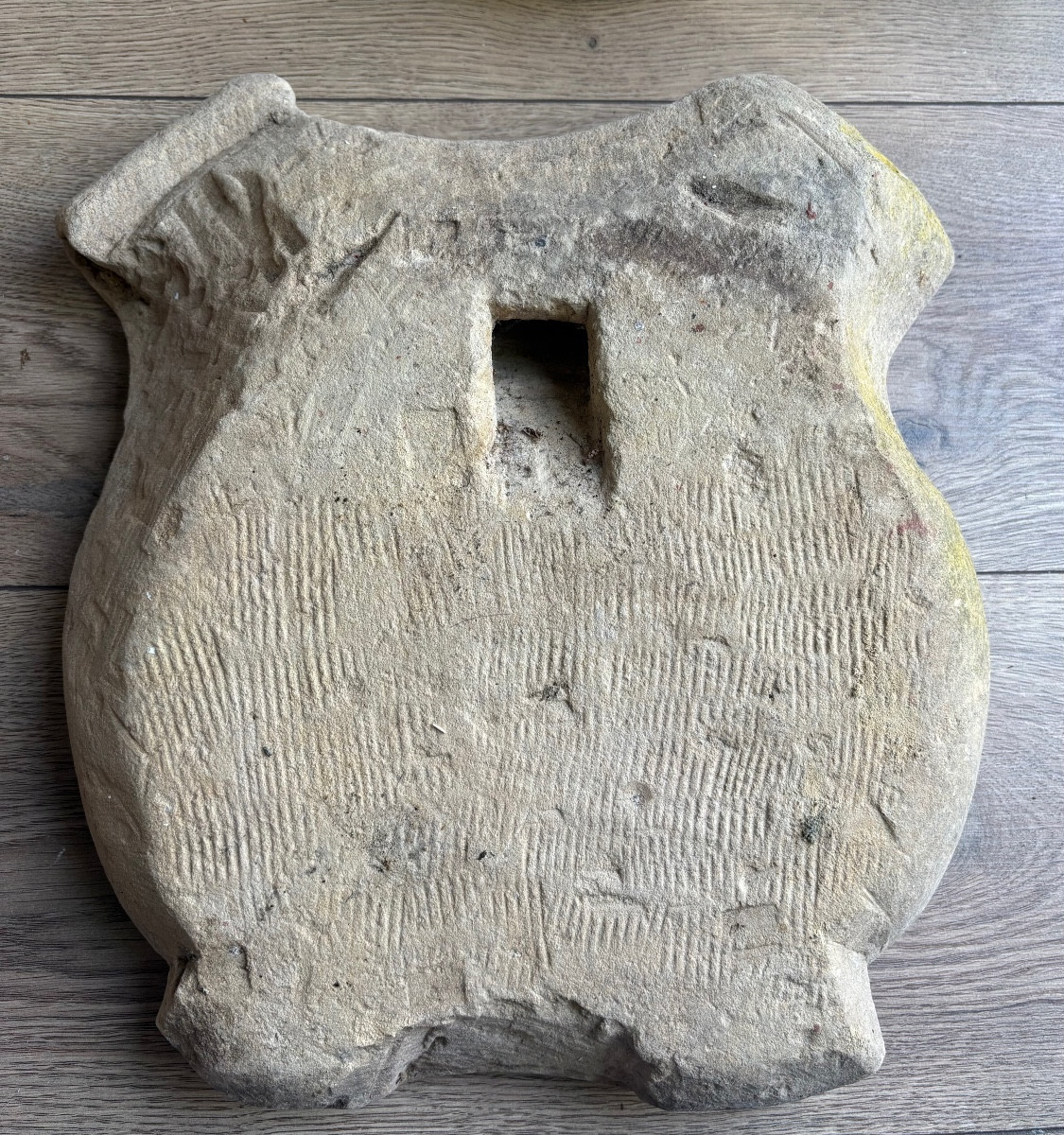 Stone Coat Of Arms Featuring An Eagle, Dated 1690-photo-6