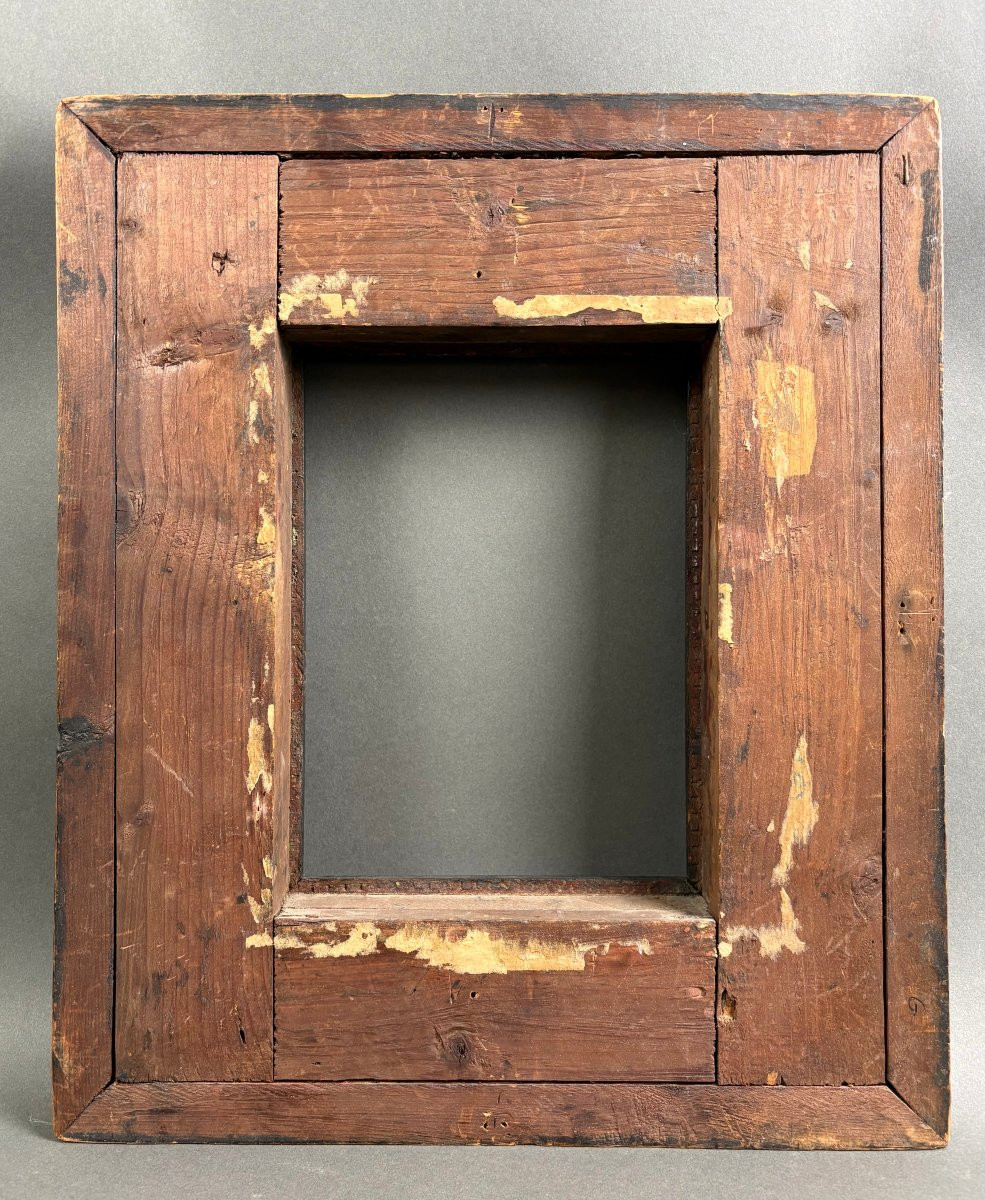 19th Italian Renaissance Revival Frame Ebonized Wood-photo-4