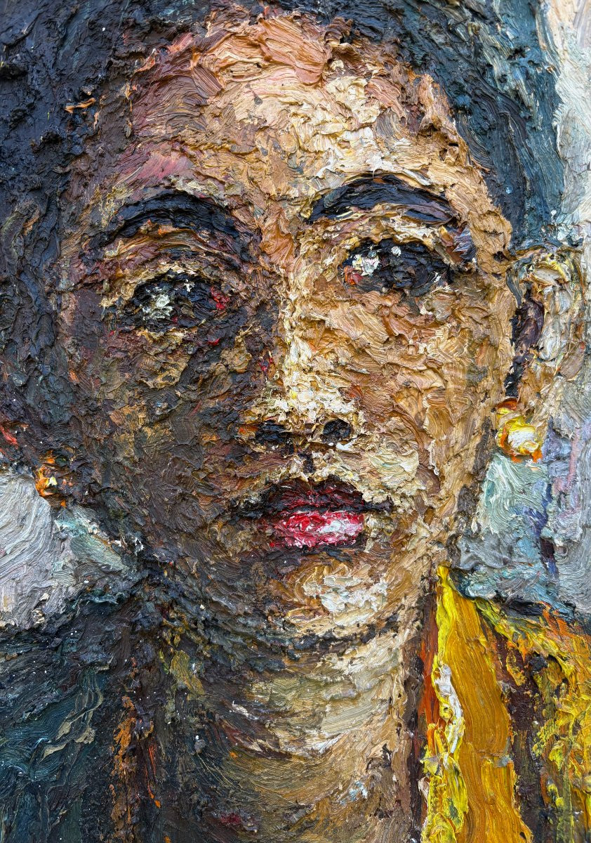 Portrait Of A Girl: Balinese Naïve Art By The Colorist Ngurah Kk-photo-3