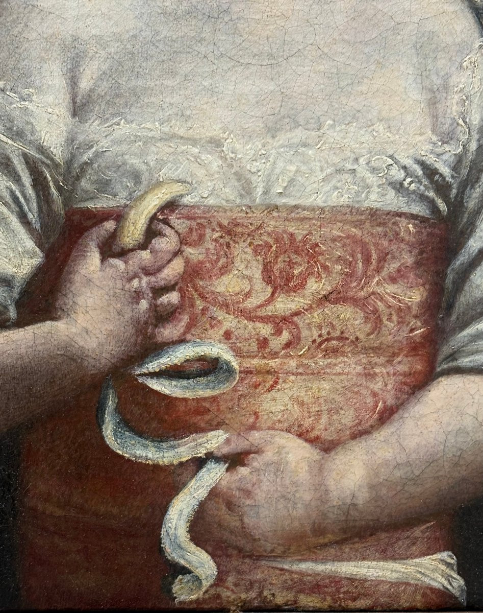 17th Portrait Of A Child From The Aldrovandi Colonna Family Emilian School-photo-3