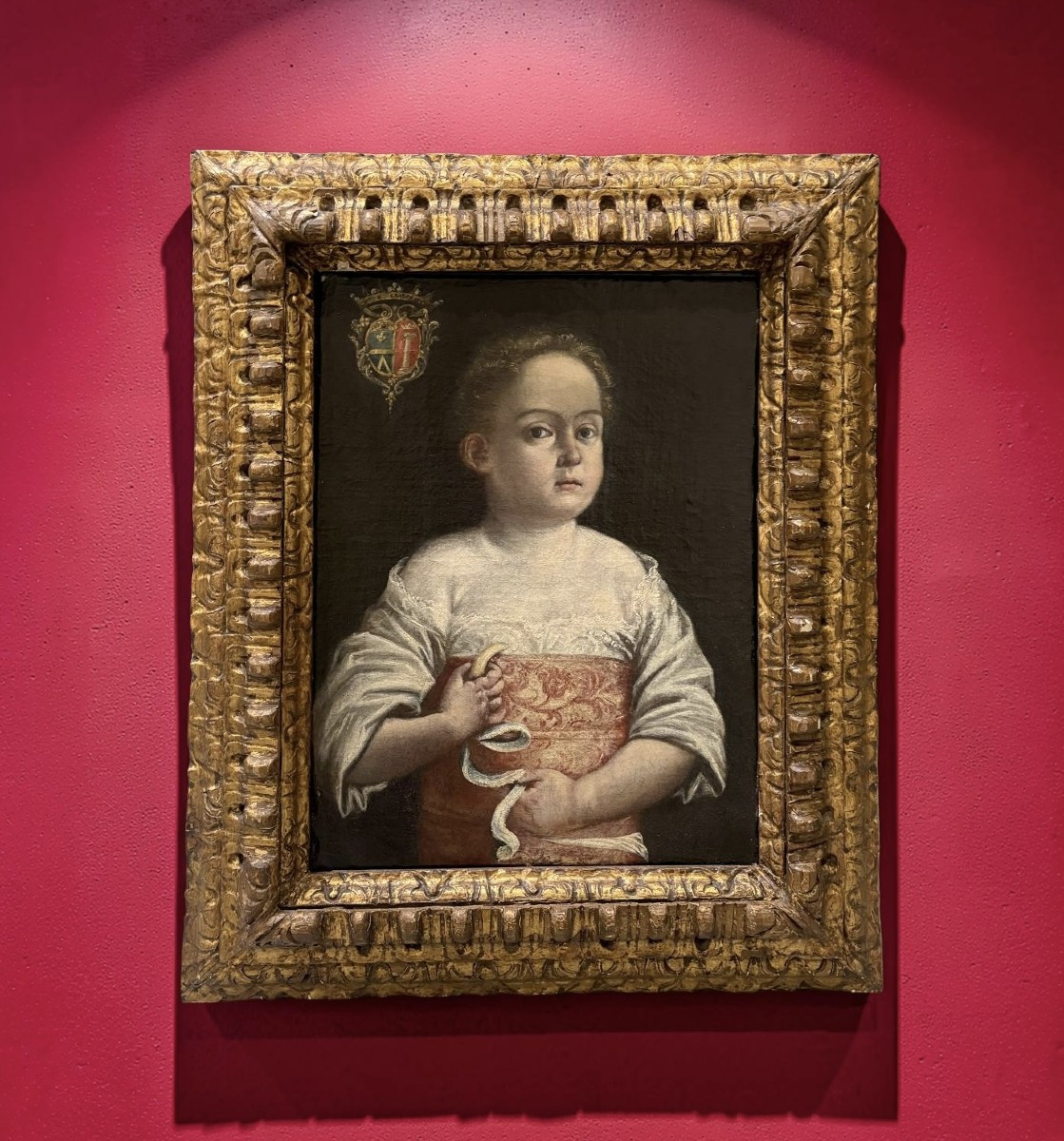 17th Portrait Of A Child From The Aldrovandi Colonna Family Emilian School