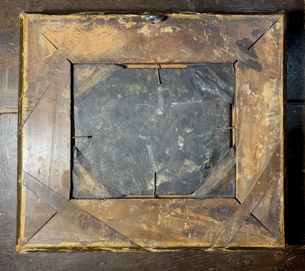 17th Battle Scene Painting On Slate-photo-7