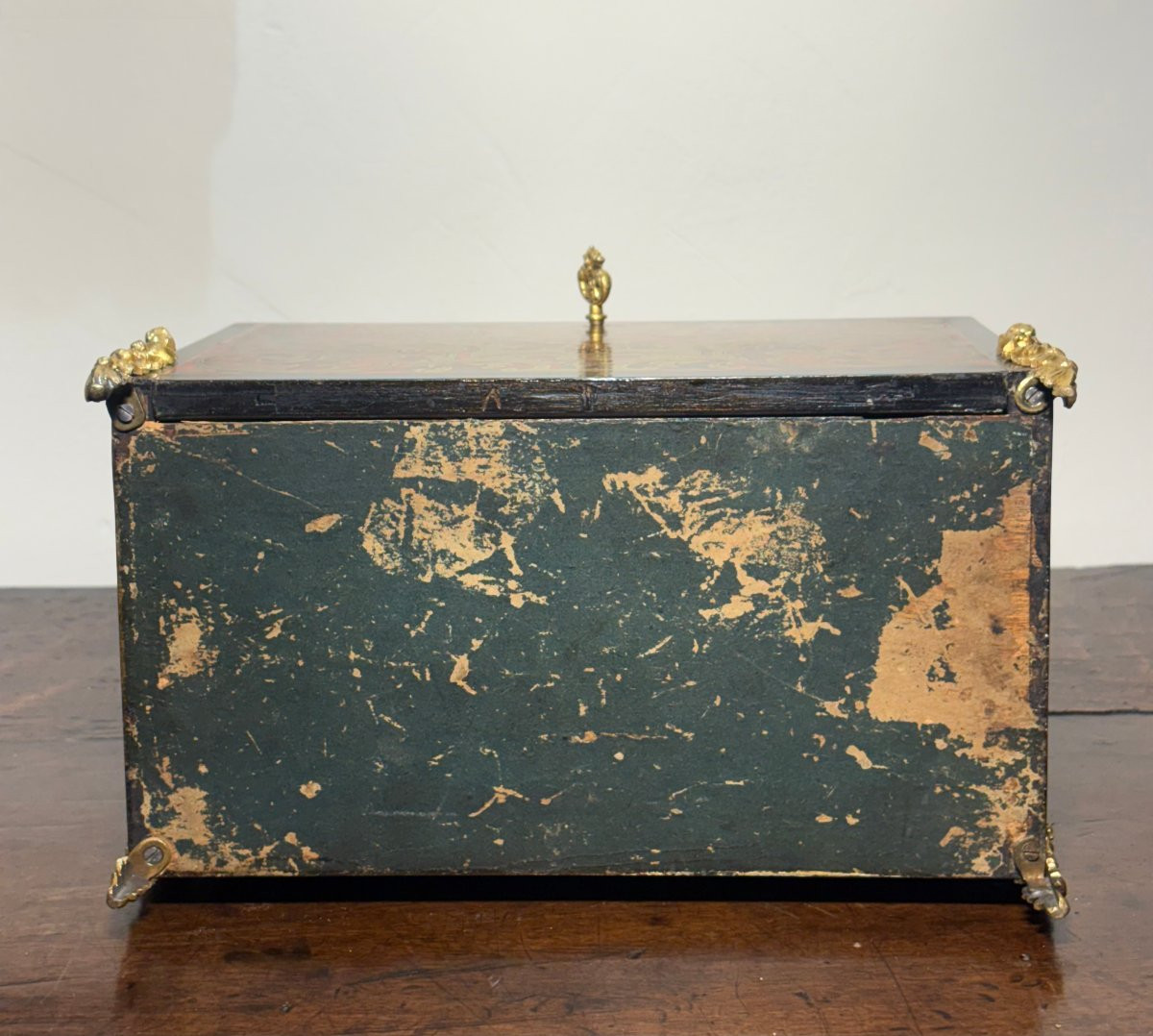 Cabinet En Marqueterie  Boulle signé "SUSSE  Frères" Napoléon III-photo-8