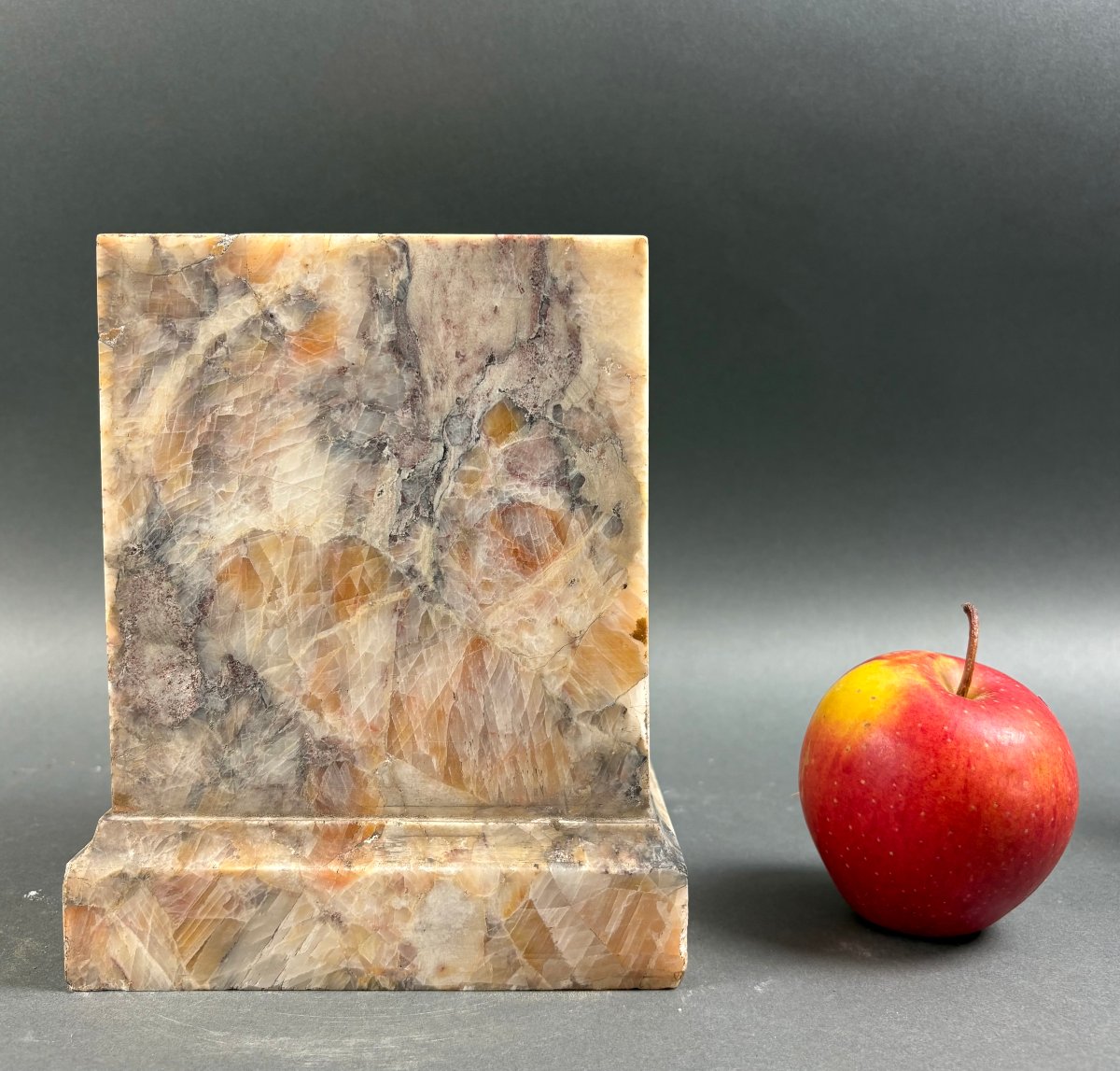 Grande Socle en Marbre pour Sculpture style Néoclassique fin 19éme-photo-2