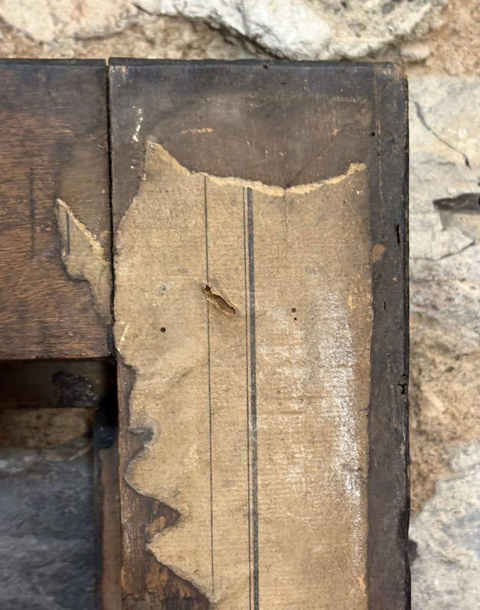 Cadre en Bois Ebonisé Italie fin 17éme début 18éme -photo-4