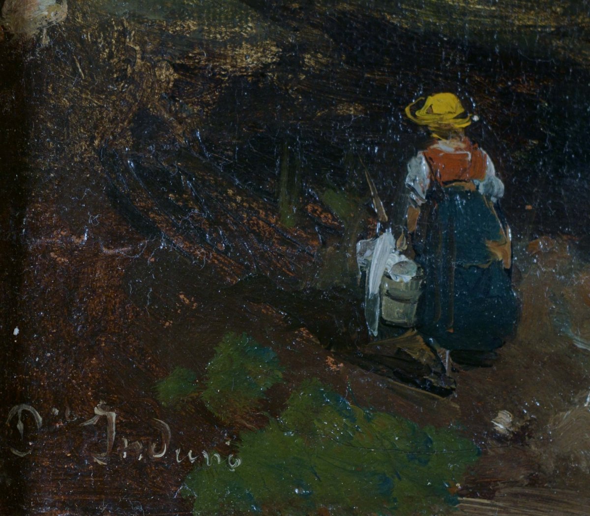 Domenico Induno (1815–1890), “swiss Landscape,” Bernasconi Collection-photo-5