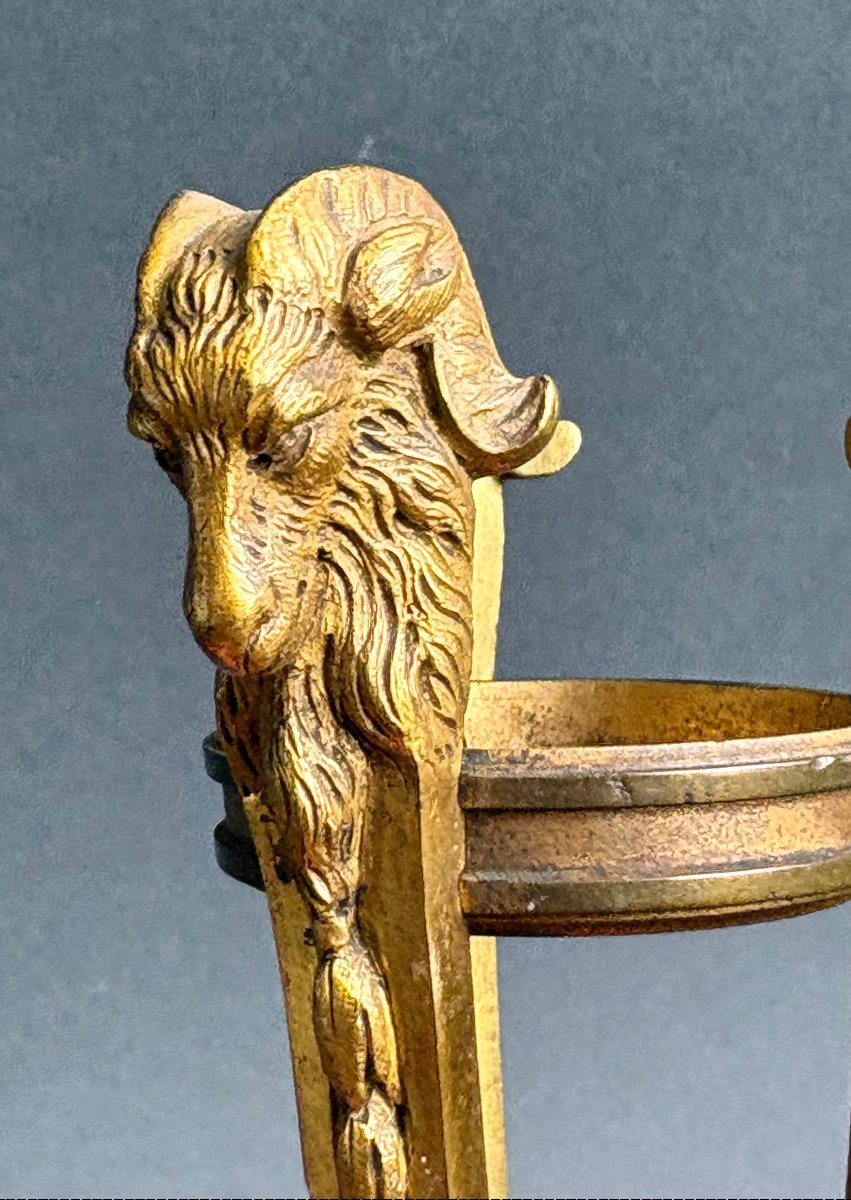 Journet et Cie Paire de Vases Athénienne en Onyx Algérien et Bronze Doré-photo-5