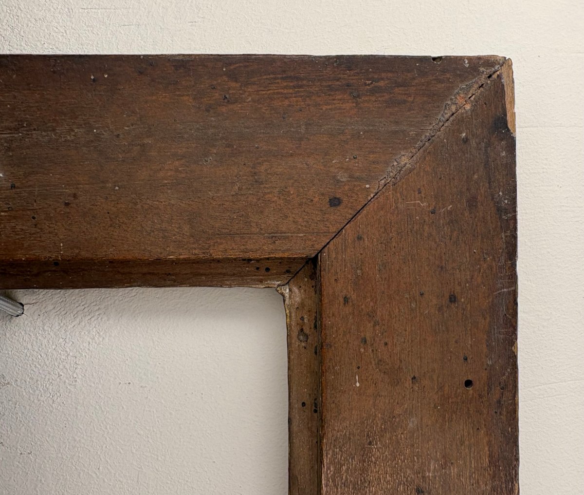 18th-century Emilia Carved And Gilded Wooden Collectible Frame-photo-4