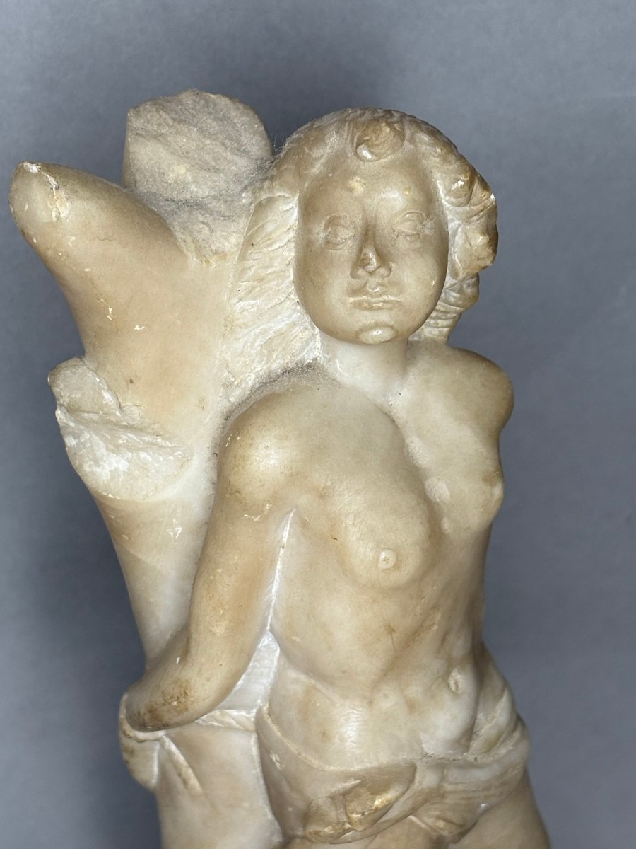 Saint Sébastien, Sculpture en Albâtre, Italie du Nord, XVIIe siècle-photo-2
