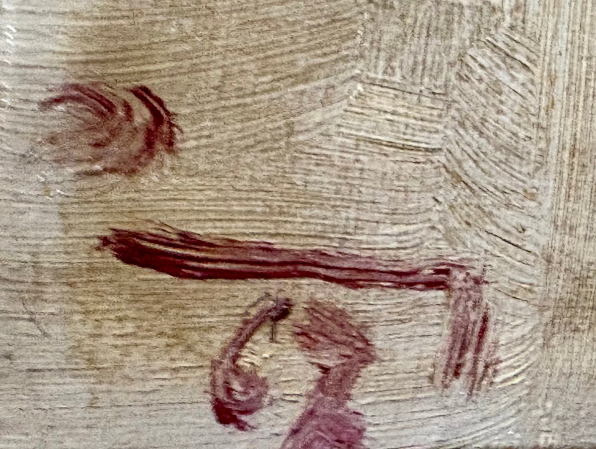 Nu Féminin  Ecole Néo-Expressionniste Française Monogrammé et Daté-photo-4