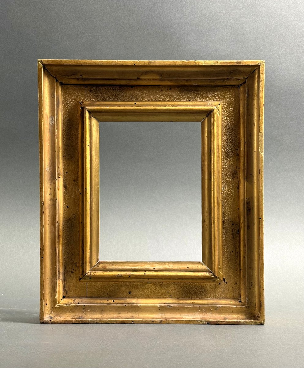 17th Gilded Wooden Italian Collector's Cassetta Frame -photo-1