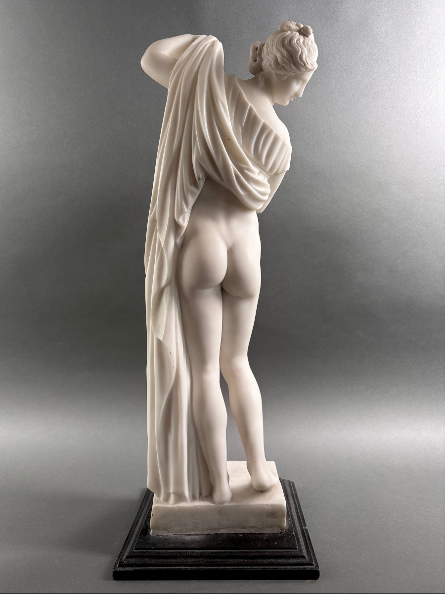 Venus Callipygia, Marble Sculpture, Roman Workshop, Grand Tour, 19th Century-photo-2