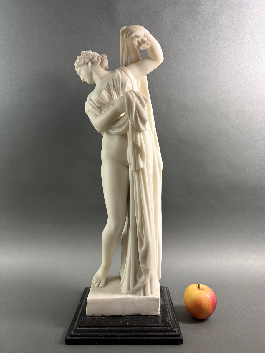 Venus Callipygia, Marble Sculpture, Roman Workshop, Grand Tour, 19th Century-photo-3