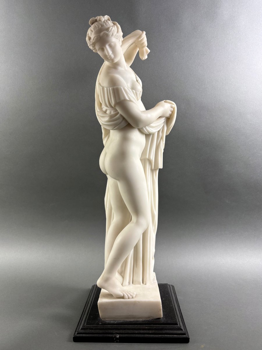 Venus Callipygia, Marble Sculpture, Roman Workshop, Grand Tour, 19th Century-photo-6