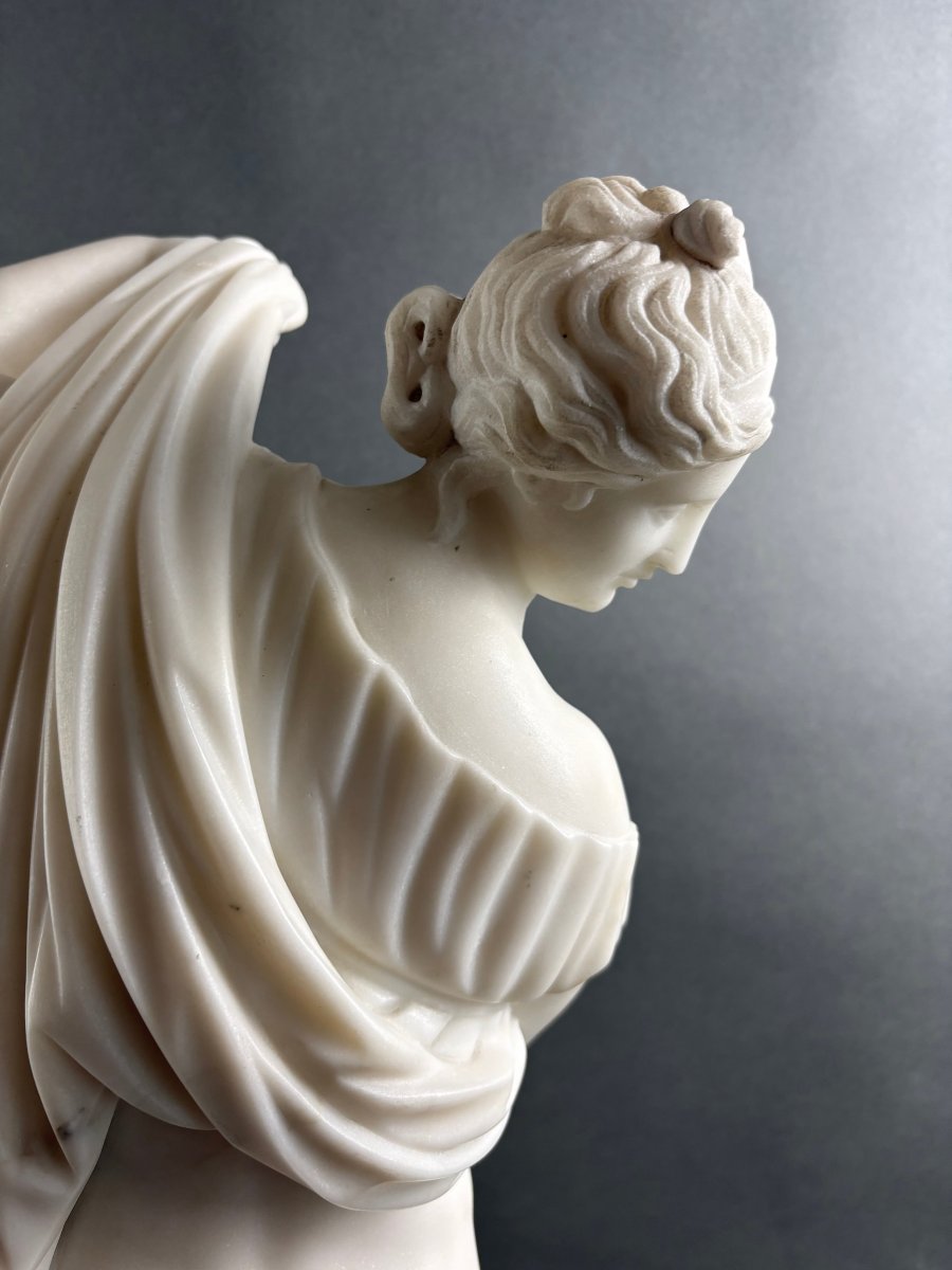 Venus Callipygia, Marble Sculpture, Roman Workshop, Grand Tour, 19th Century-photo-7