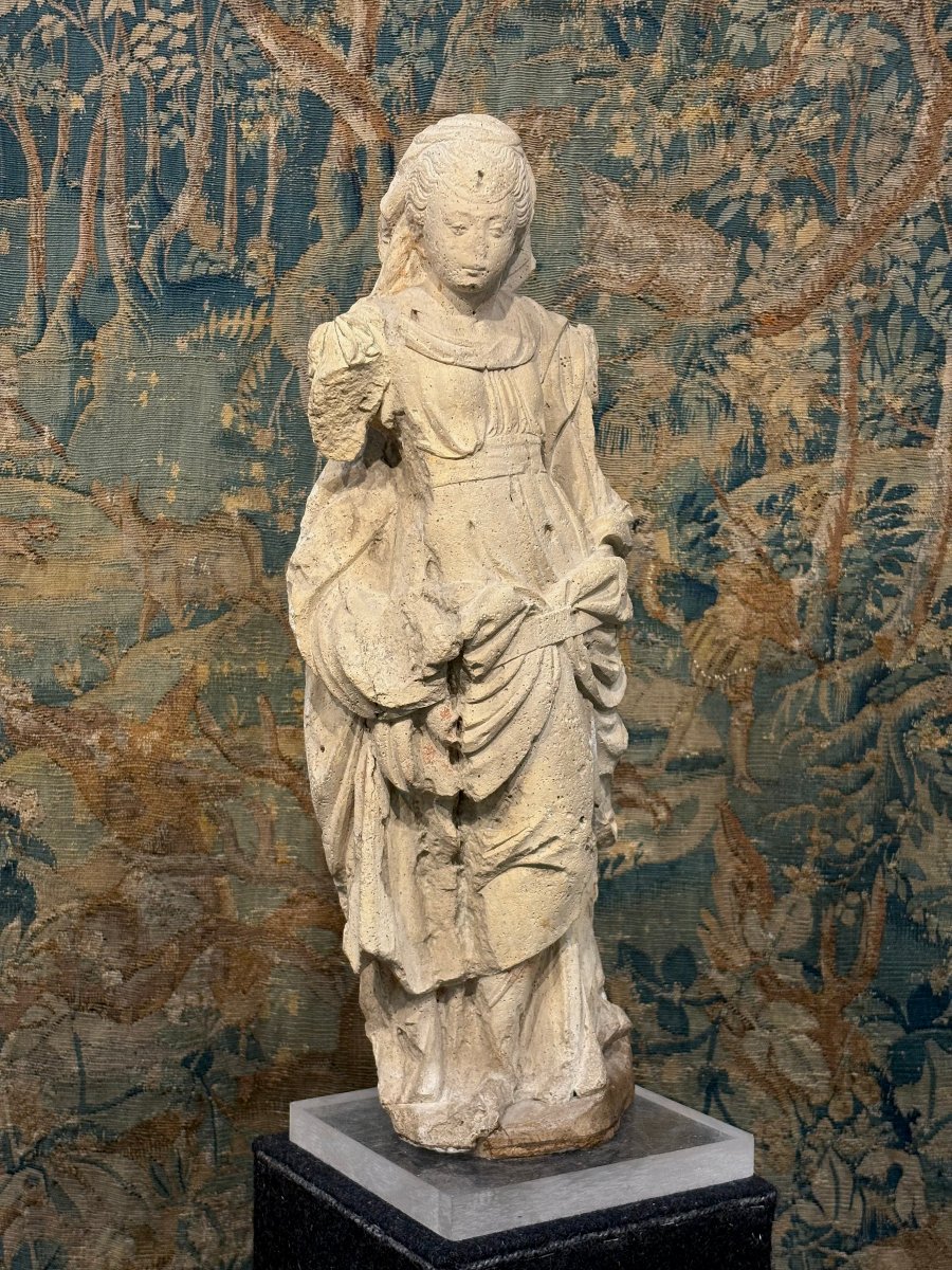 Mannerist Sculpture In Ile-de-france Limestone, Second Half Of The 16th Century