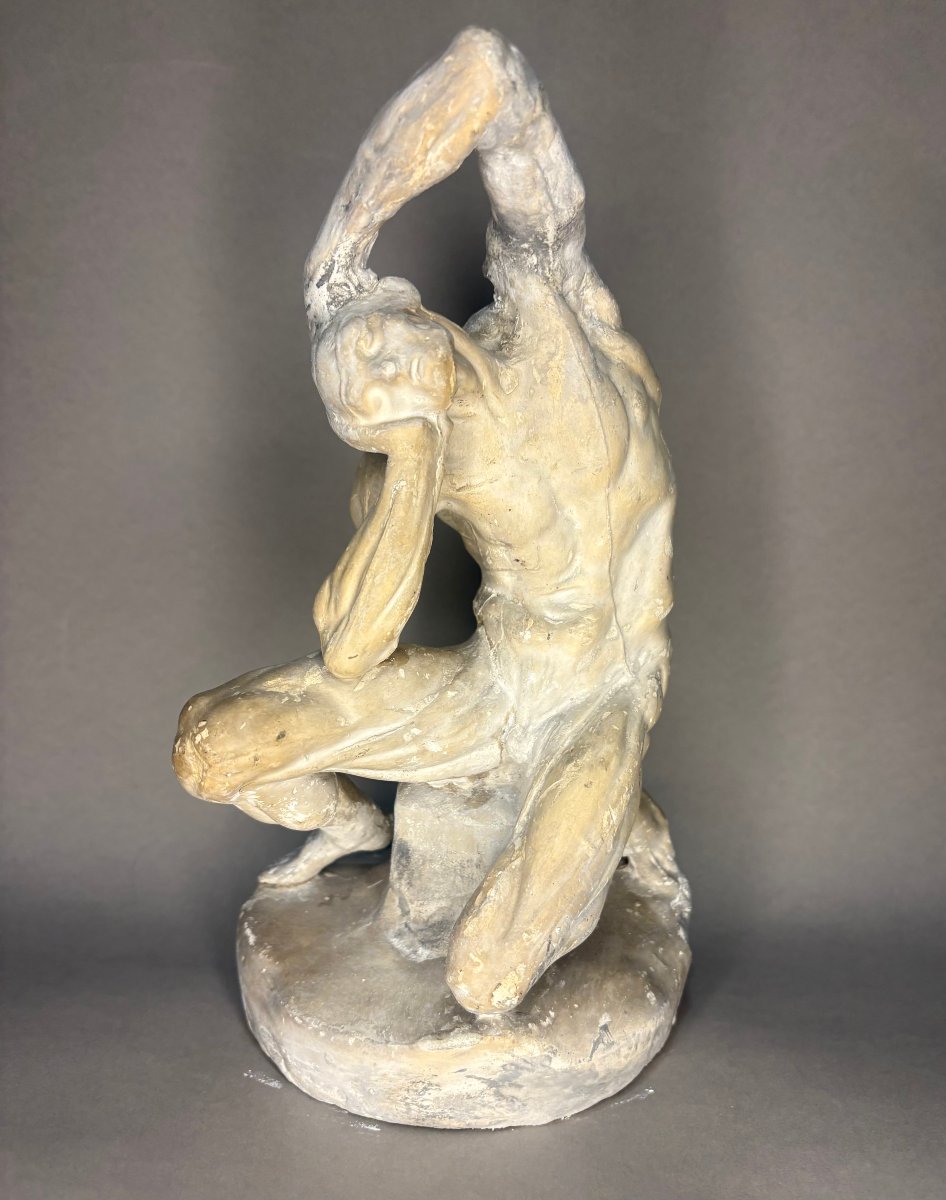 Ecorché Modèle Anatomique d'Atelier 19éme-photo-1