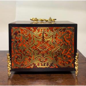 Cabinet En Marqueterie Boulle signé "SUSSE Frères" Napoléon III