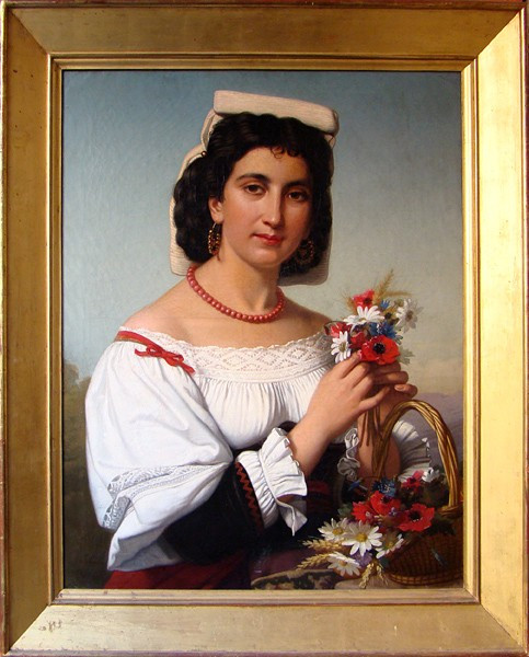 Female Figure In Folk Costume