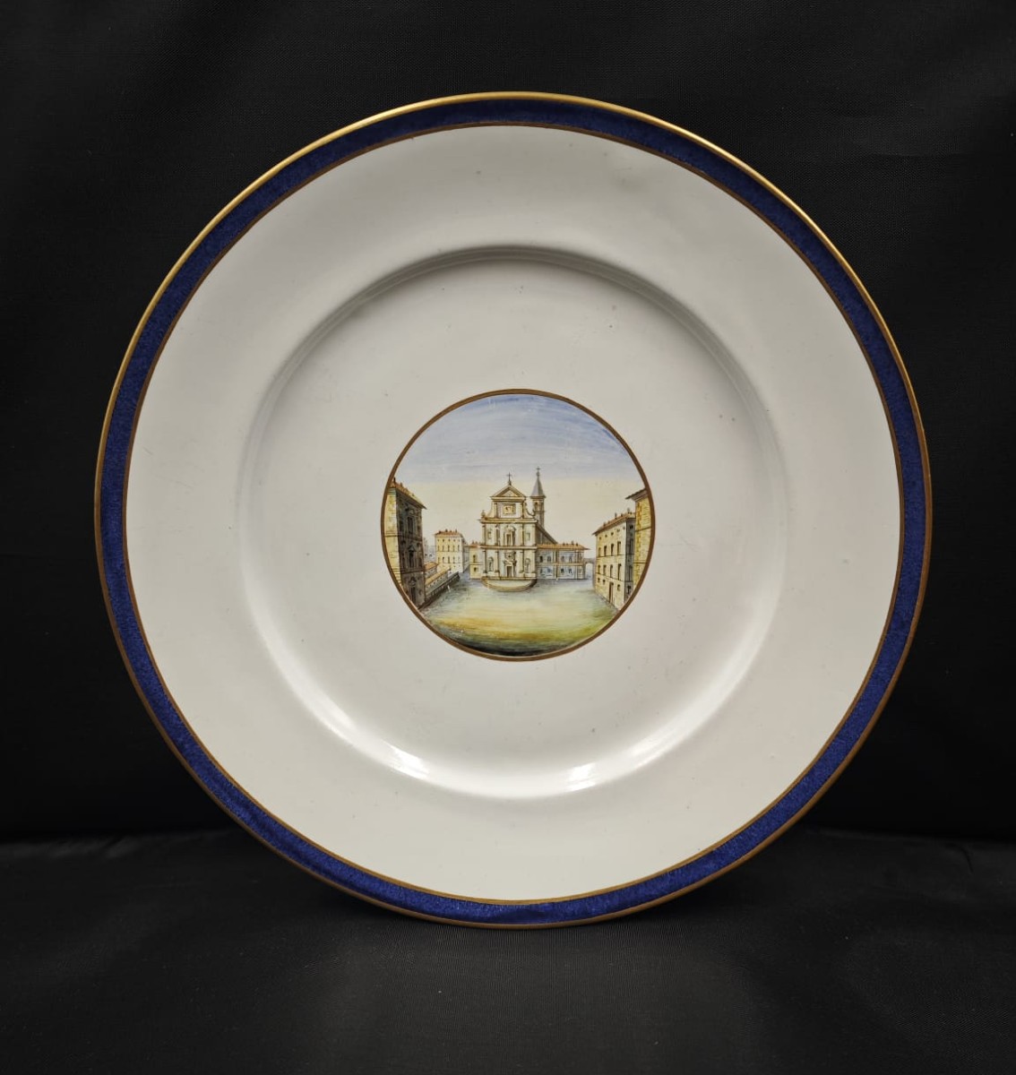 Porcelain Plate, Ginori Manufactory, Doccia, Early 19th Century