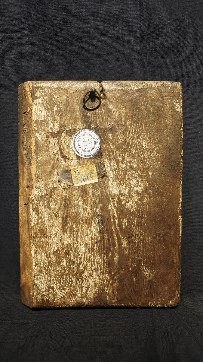 Icon Depicting Saint Chariton, Russia 1785-photo-3