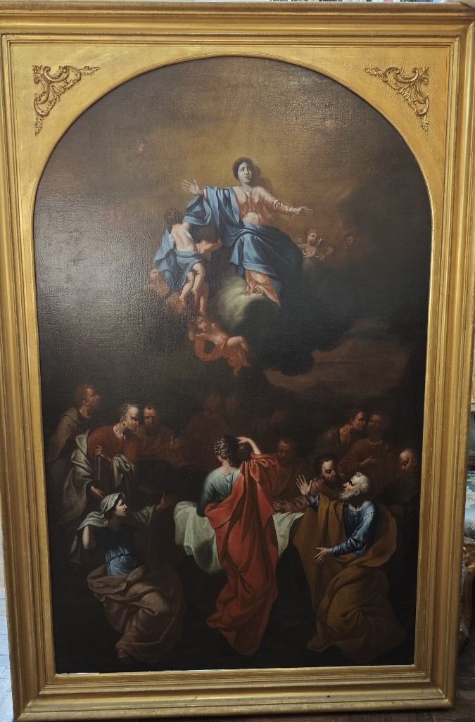 European School, 17th Century. The Assumption Of The Virgin