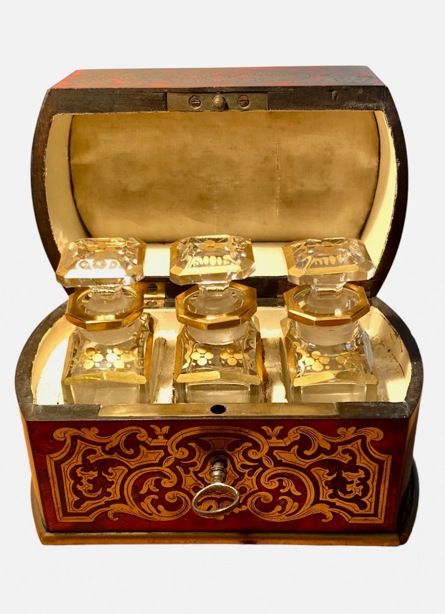 Coffret à Parfums Boulle - Epoque Napoléon III-photo-4