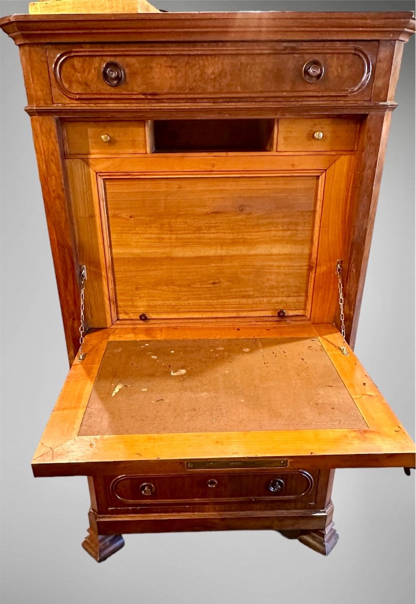 Secretaire With Safe - Louis Philippe.-photo-3