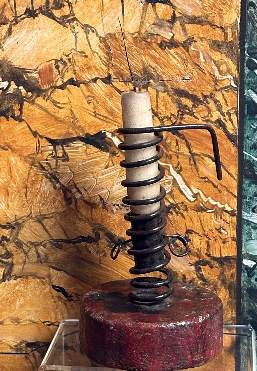 “rat De Cave” Cellar Candle Holder - Early 1900s.