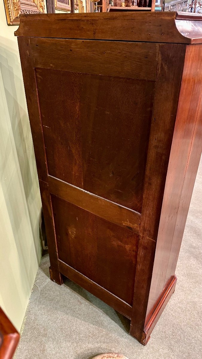 Commode Hebdomadaire à Six Tiroirs En Acajou - Louis Philippe-photo-5