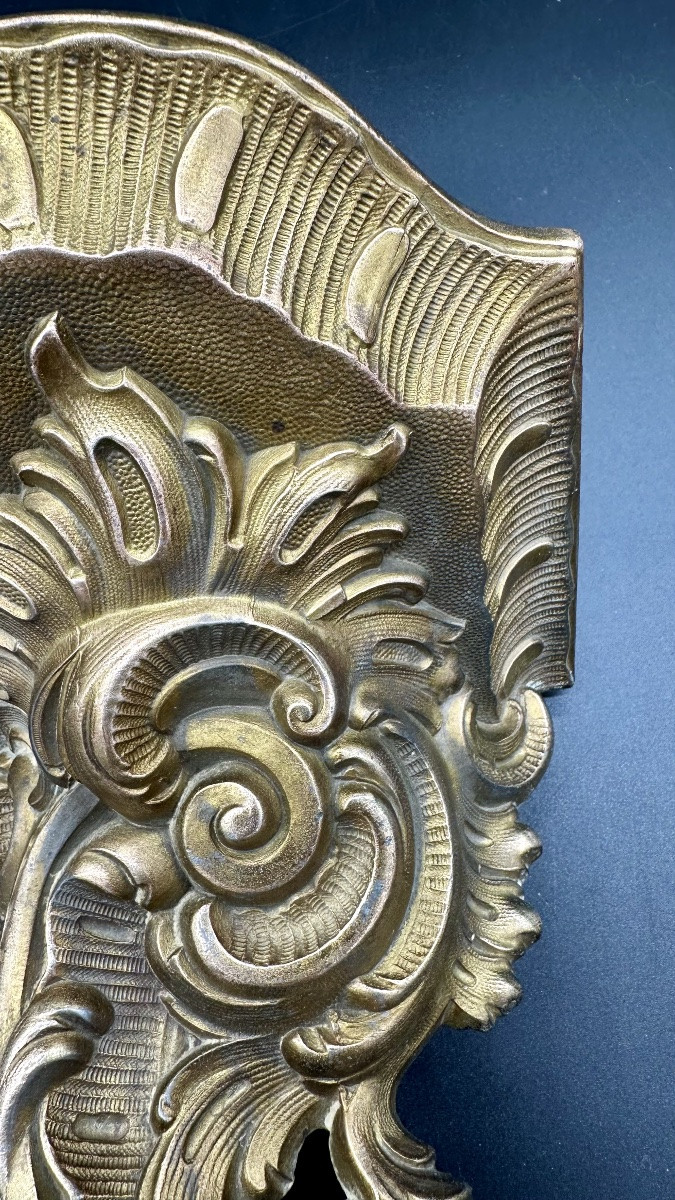 Paire d'étagères En Bronze - XIXe Siècle-photo-5