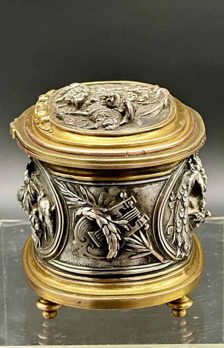 Jewelry Box Louis Théophile Hingre - L. Oudry Editore - 19th Century -photo-2