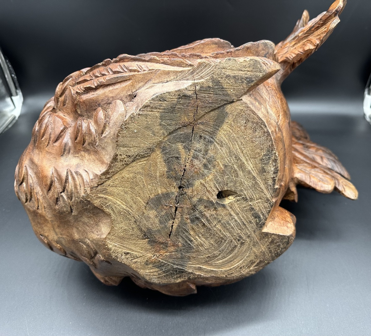 Wooden Sculpture "chicken" - Early 1900s-photo-7