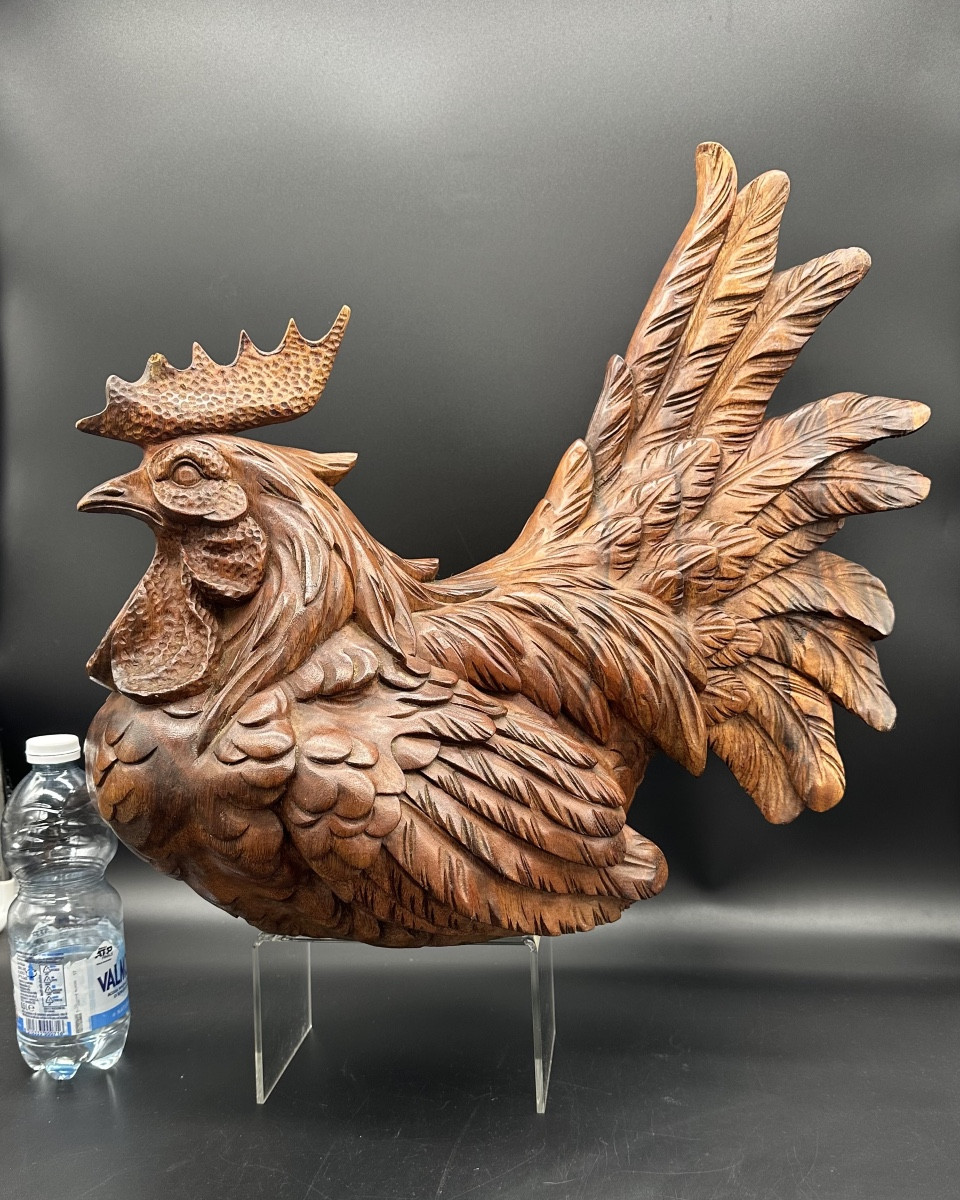 Wooden Sculpture "chicken" - Early 1900s