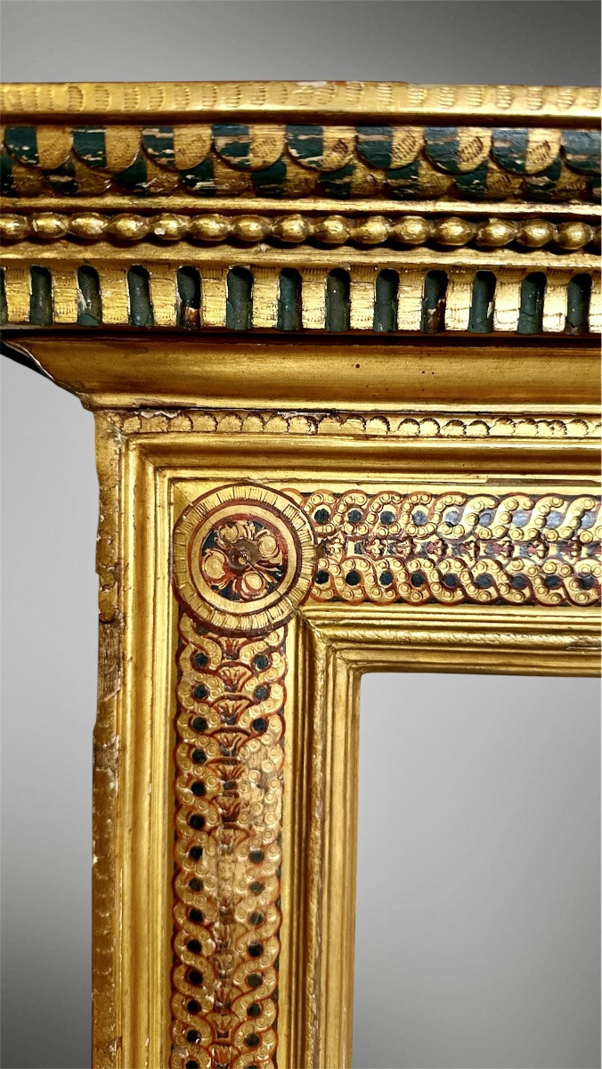 Cadre Renaissance doré - Napoléon III-photo-1
