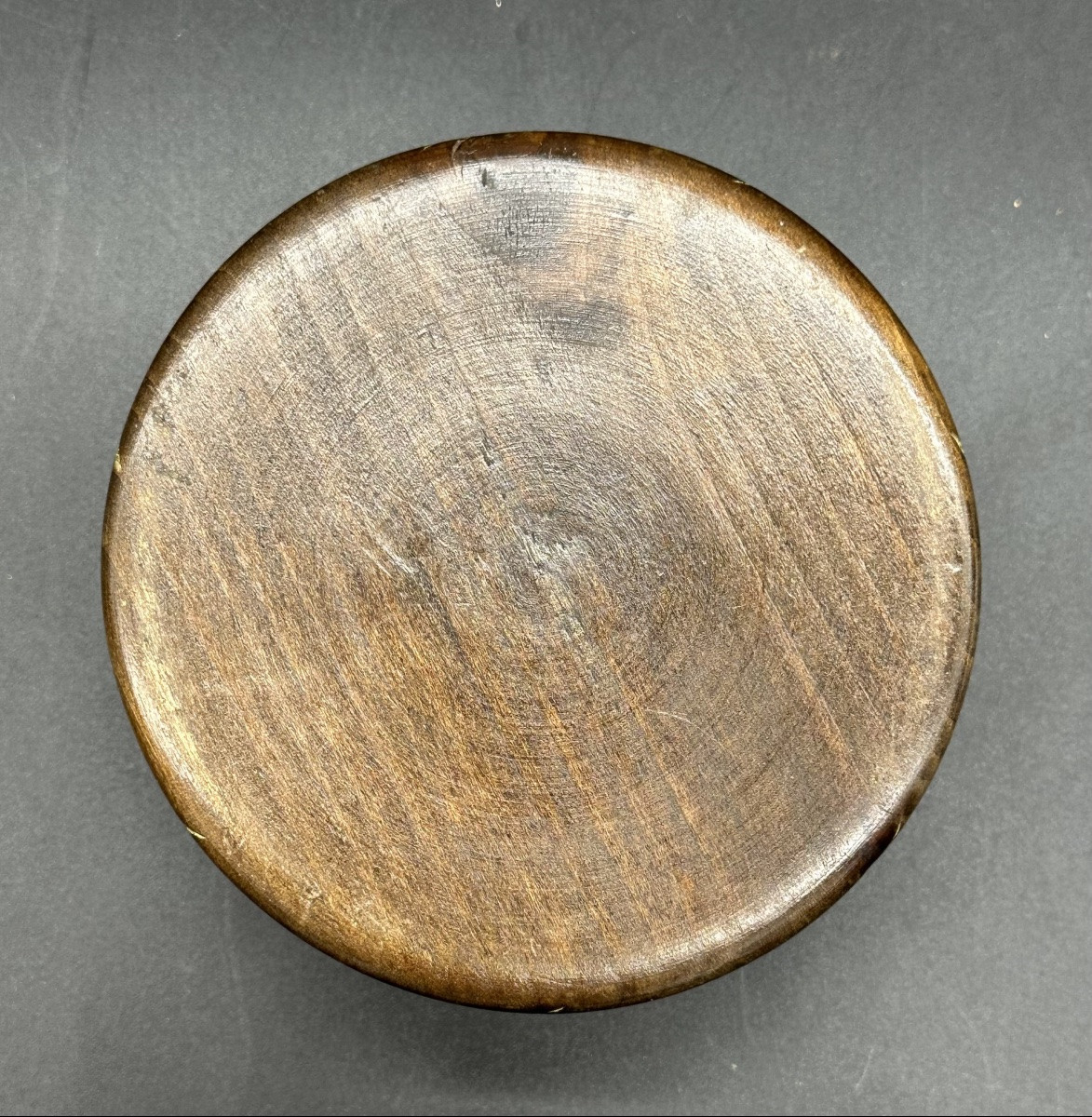 Antique Wooden Box With Lid Decorated With A Spider - Art Deco Period-photo-3