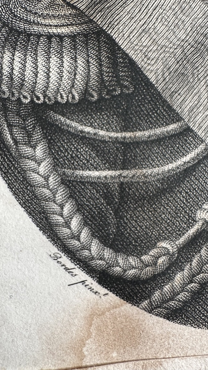 Engraving "general Bertrand" - Louis-philippe.-photo-3