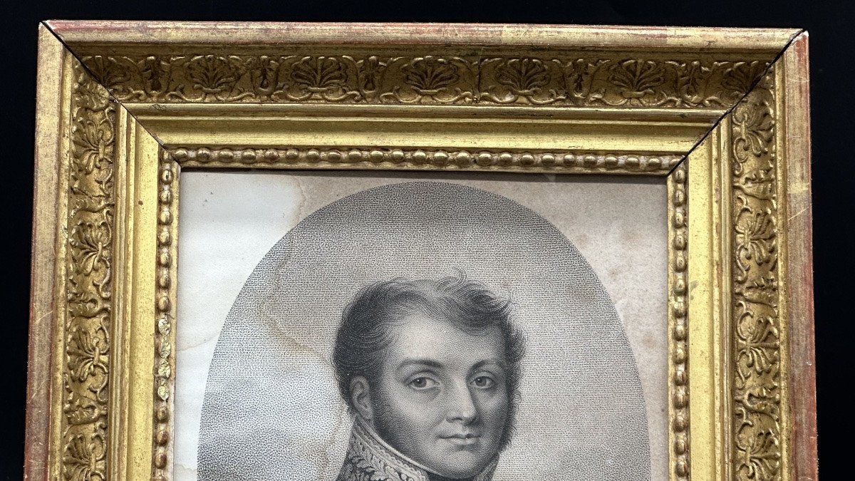Engraving "general Bertrand" - Louis-philippe.-photo-4