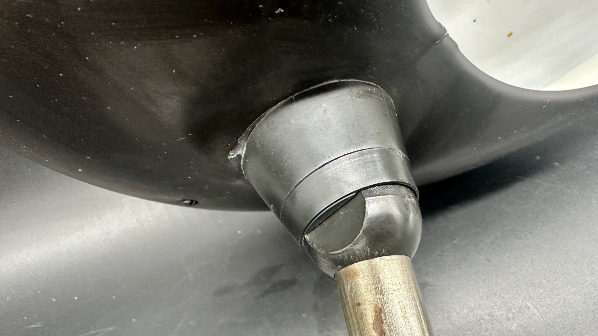 Lampe de table « UFO » - Aluminor (France, années 1970)-photo-1