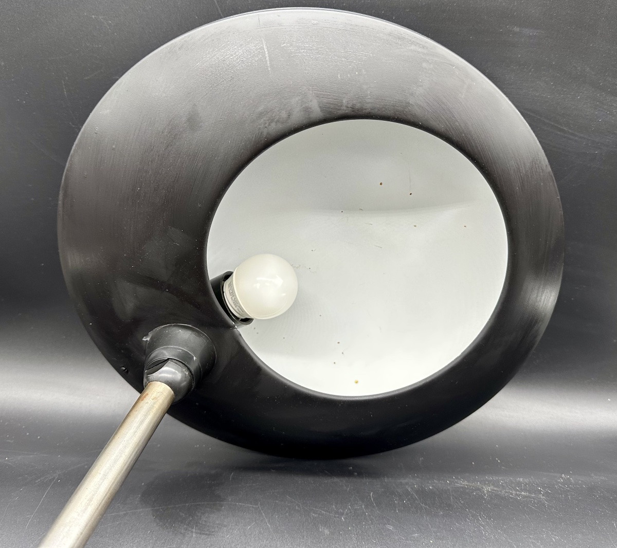 Lampe de table « UFO » - Aluminor (France, années 1970)-photo-3