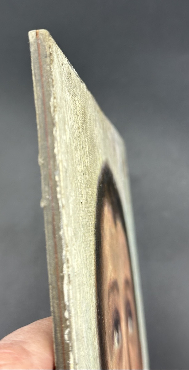 Tableau « Garçon en prière » - fin XIXe, début XXe siècle.-photo-7