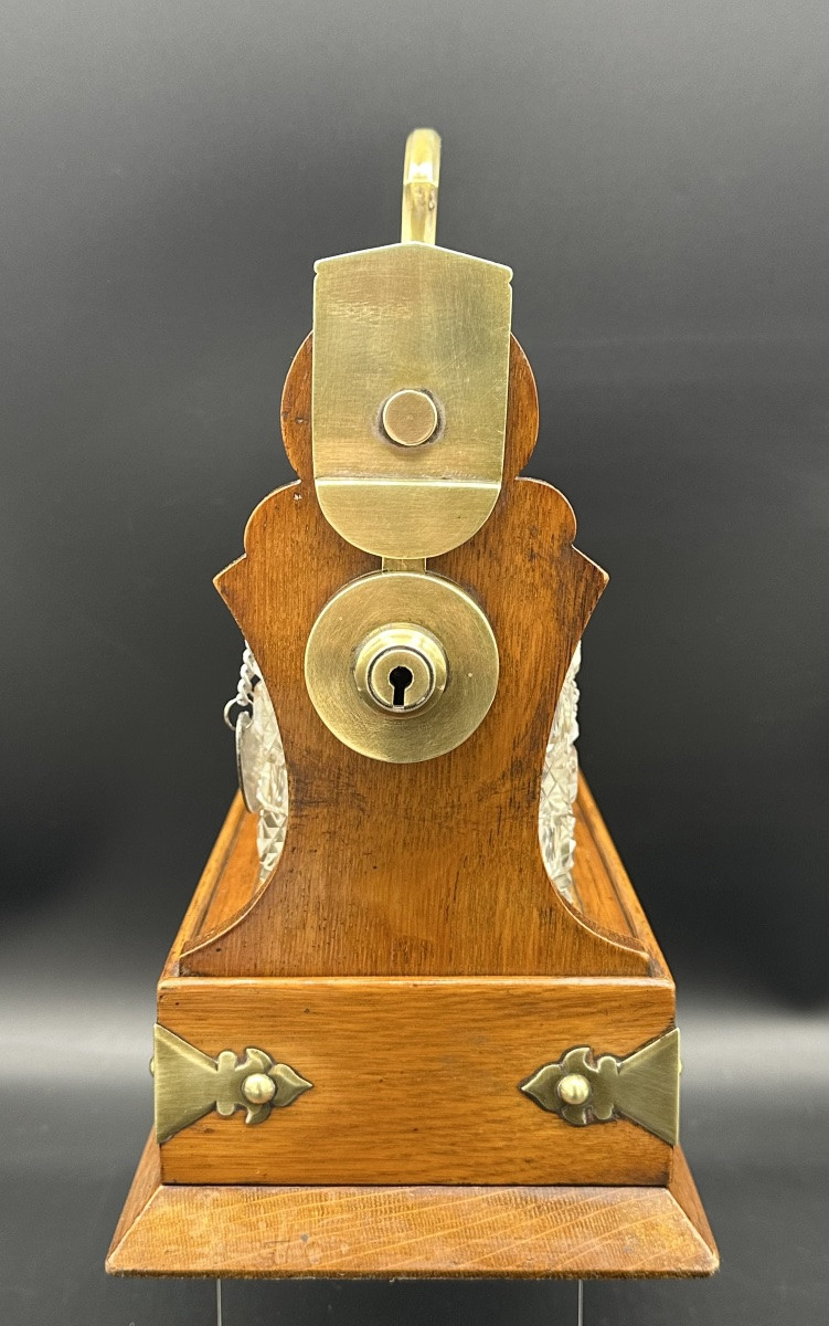 Tantalus, Liqueur Carafes, Bottle Racks  - Victorian Era-photo-3