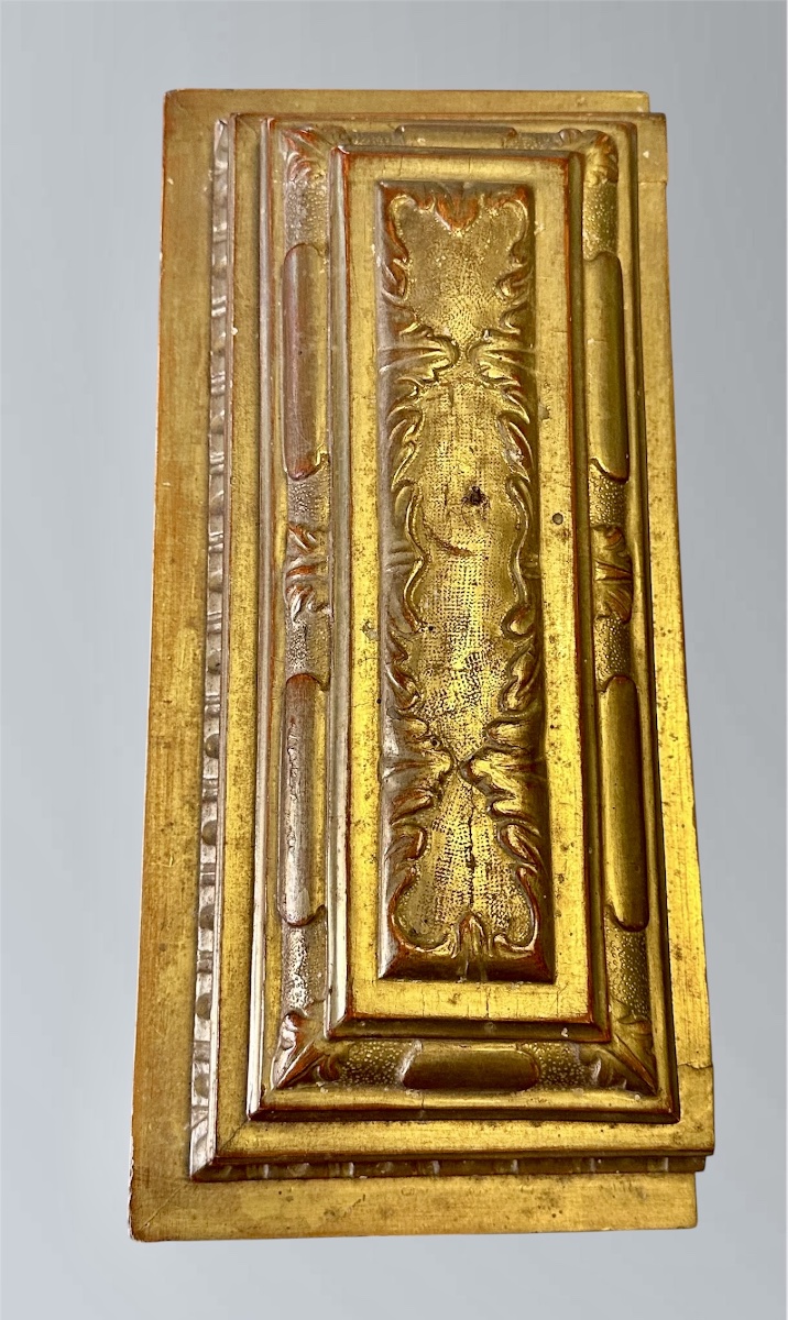 Retable-vitrine au Christ déposé en terre cuite polychrome – XIXe siècle-photo-3
