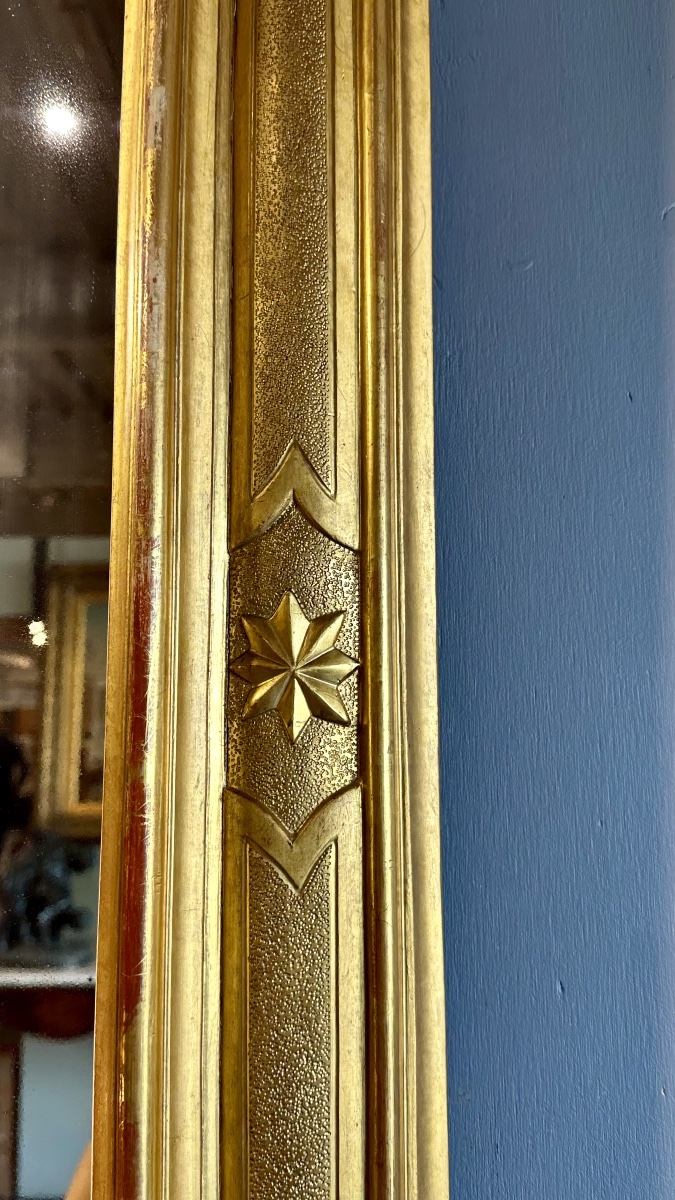 Neoclassical Mirror/frame In Gilded Wood, Late 18th – Early 19th Century-photo-2