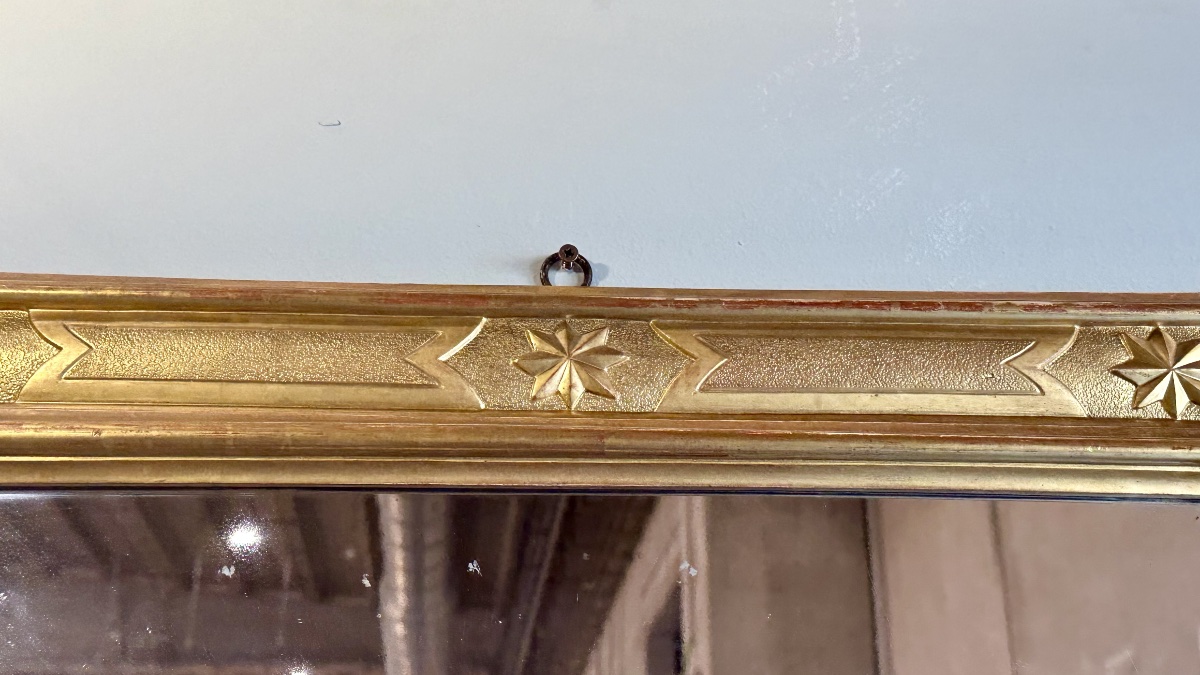 Neoclassical Mirror/frame In Gilded Wood, Late 18th – Early 19th Century-photo-3